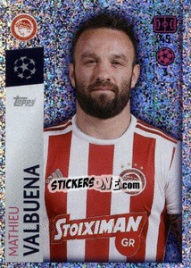 Cromo Mathieu Valbuena - UEFA Champions League 2019-2020 - Topps