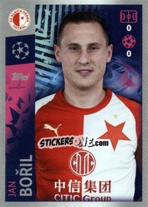 Sticker Jan Bořil - UEFA Champions League 2019-2020 n. 580 - Topps
