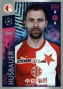 Figurina Josef Hušbauer - UEFA Champions League 2019-2020 - Topps