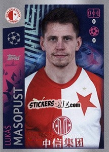 Sticker Lukáš Masopust - UEFA Champions League 2019-2020 n. 586 - Topps