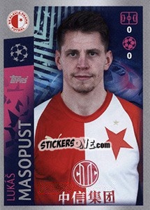 Cromo Lukáš Masopust - UEFA Champions League 2019-2020 - Topps