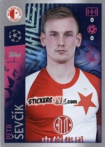 Sticker Petr Ševcík - UEFA Champions League 2019-2020 - Topps