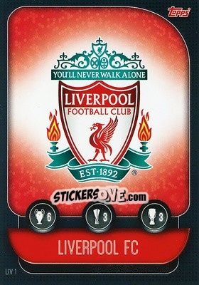 Sticker Escudo - UEFA Champions League 2019-2020. Match Attax. Germany n. LIV1 - Topps