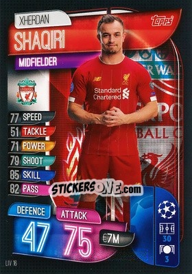 Sticker Xherdan Shaqiri