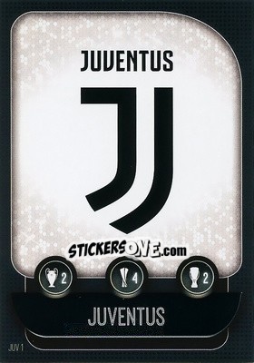 Sticker Escudo - UEFA Champions League 2019-2020. Match Attax. Germany n. JUV1 - Topps