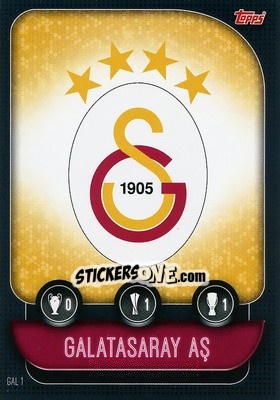 Sticker Escudo - UEFA Champions League 2019-2020. Match Attax. Germany n. GAL1 - Topps