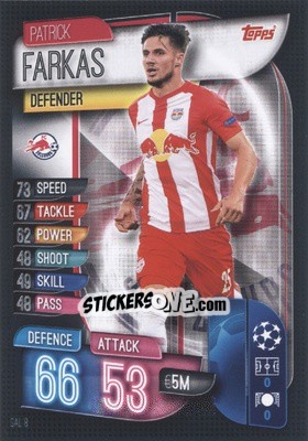 Figurina Patrick Farkas - UEFA Champions League 2019-2020. Match Attax. Germany - Topps