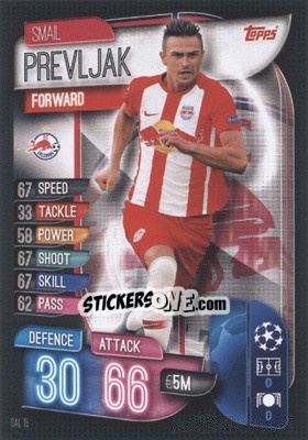 Figurina Smail Prevljak - UEFA Champions League 2019-2020. Match Attax. Germany - Topps