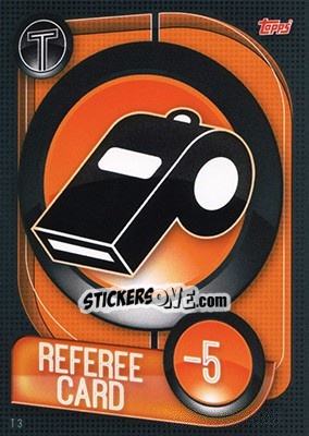 Sticker Referee Card