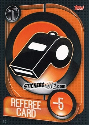Sticker Referee Card - UEFA Champions League 2019-2020. Match Attax. Germany n. T3 - Topps
