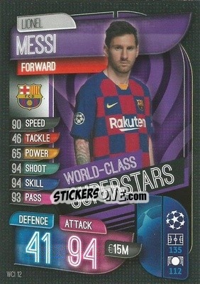 Figurina Lionel Messi