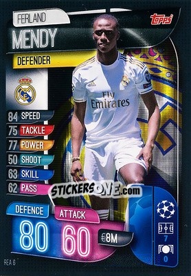 Sticker Ferland Mendy - UEFA Champions League 2019-2020. Match Attax. Germany n. REA6 - Topps