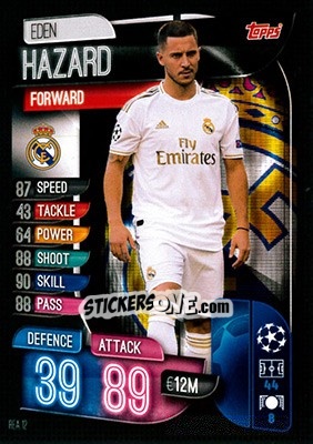 Cromo Eden Hazard