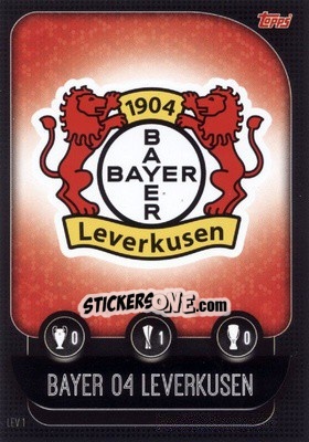 Sticker Escudo - UEFA Champions League 2019-2020. Match Attax. Germany - Topps