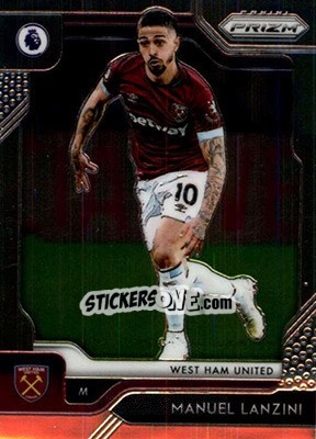 Sticker Manuel Lanzini - English Premier League 2019-2020. Prizm - Panini