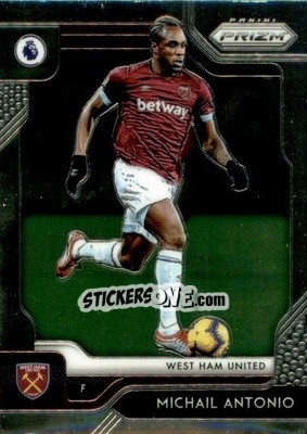 Sticker Michail Antonio - English Premier League 2019-2020. Prizm n. 11 - Panini