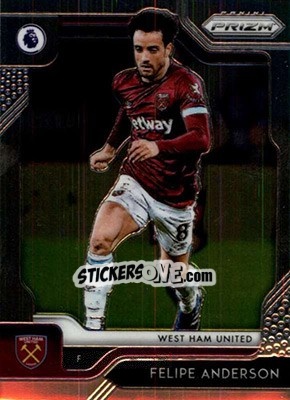 Sticker Felipe Anderson - English Premier League 2019-2020. Prizm - Panini