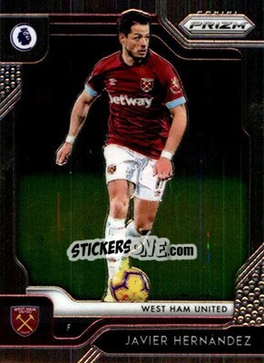 Sticker Javier Hernandez - English Premier League 2019-2020. Prizm - Panini