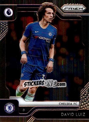 Sticker David Luiz - English Premier League 2019-2020. Prizm n. 17 - Panini