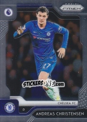 Sticker Andreas Christensen - English Premier League 2019-2020. Prizm n. 21 - Panini