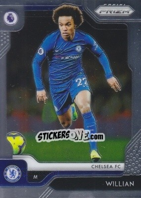 Sticker Willian - English Premier League 2019-2020. Prizm n. 28 - Panini