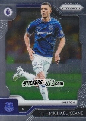 Sticker Michael Keane - English Premier League 2019-2020. Prizm n. 36 - Panini