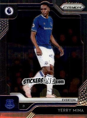 Sticker Yerry Mina - English Premier League 2019-2020. Prizm - Panini