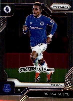 Figurina Idrissa Gueye - English Premier League 2019-2020. Prizm - Panini