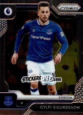 Sticker Gylfi Sigurdsson - English Premier League 2019-2020. Prizm n. 41 - Panini