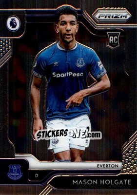 Figurina Mason Holgate - English Premier League 2019-2020. Prizm n. 42 - Panini