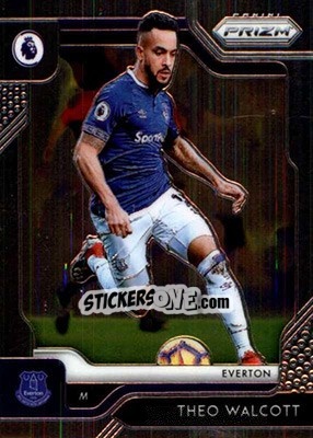 Sticker Theo Walcott - English Premier League 2019-2020. Prizm n. 46 - Panini