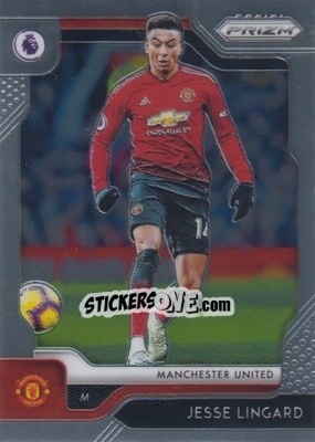 Sticker Jesse Lingard - English Premier League 2019-2020. Prizm n. 58 - Panini