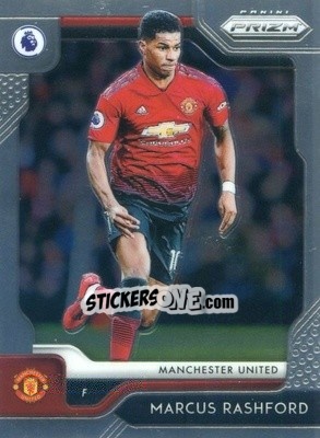Sticker Marcus Rashford - English Premier League 2019-2020. Prizm n. 65 - Panini