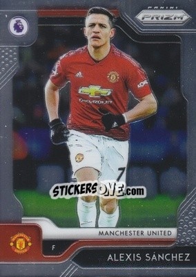 Sticker Alexis Sanchez - English Premier League 2019-2020. Prizm n. 66 - Panini