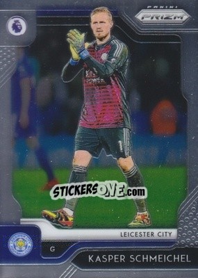 Sticker Kasper Schmeichel - English Premier League 2019-2020. Prizm n. 68 - Panini