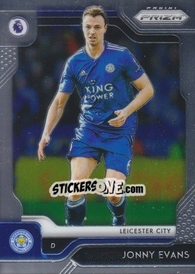 Figurina Jonny Evans - English Premier League 2019-2020. Prizm - Panini