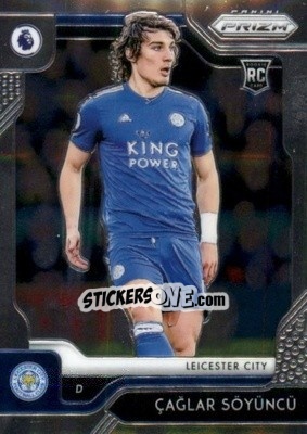 Sticker Caglar Soyuncu - English Premier League 2019-2020. Prizm n. 71 - Panini