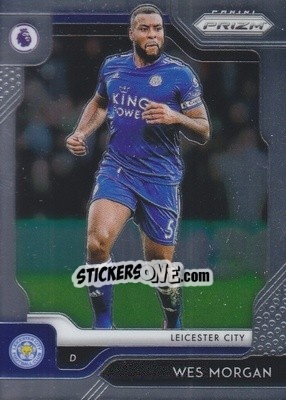 Sticker Wes Morgan - English Premier League 2019-2020. Prizm n. 73 - Panini