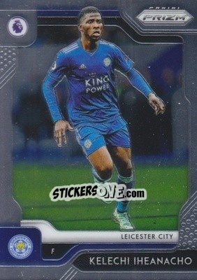 Sticker Kelechi Iheanacho - English Premier League 2019-2020. Prizm n. 81 - Panini