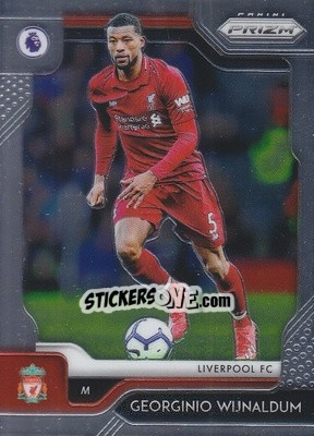 Cromo Georginio Wijnaldum - English Premier League 2019-2020. Prizm - Panini