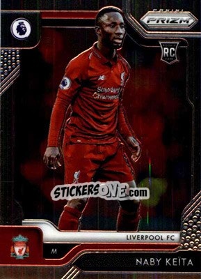 Sticker Naby Keita - English Premier League 2019-2020. Prizm n. 93 - Panini