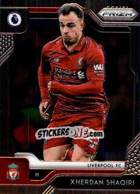 Sticker Xherdan Shaqiri - English Premier League 2019-2020. Prizm n. 94 - Panini