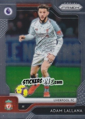 Sticker Adam Lallana - English Premier League 2019-2020. Prizm n. 95 - Panini