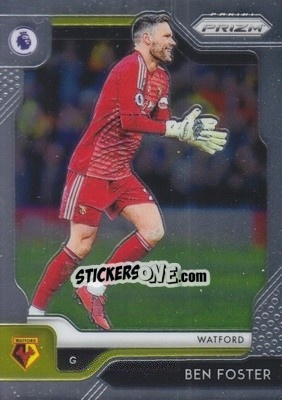 Sticker Ben Foster - English Premier League 2019-2020. Prizm - Panini