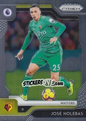 Sticker Jose Holebas - English Premier League 2019-2020. Prizm n. 104 - Panini