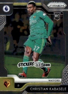 Sticker Christian Kabasele - English Premier League 2019-2020. Prizm - Panini