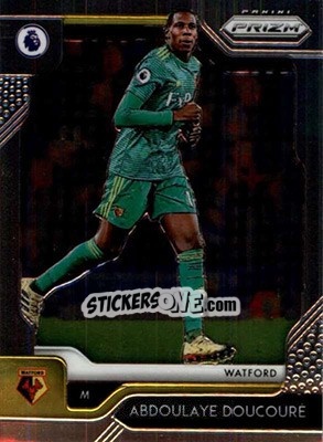 Sticker Abdoulaye Doucoure - English Premier League 2019-2020. Prizm n. 110 - Panini