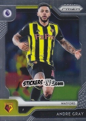 Figurina Andre Gray - English Premier League 2019-2020. Prizm - Panini