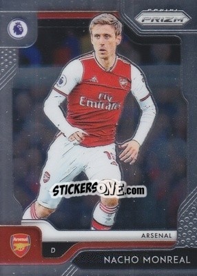 Sticker Nacho Monreal - English Premier League 2019-2020. Prizm n. 122 - Panini