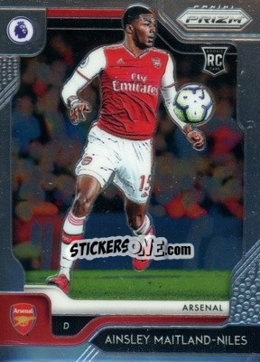 Sticker Ainsley Maitland-Niles - English Premier League 2019-2020. Prizm n. 124 - Panini